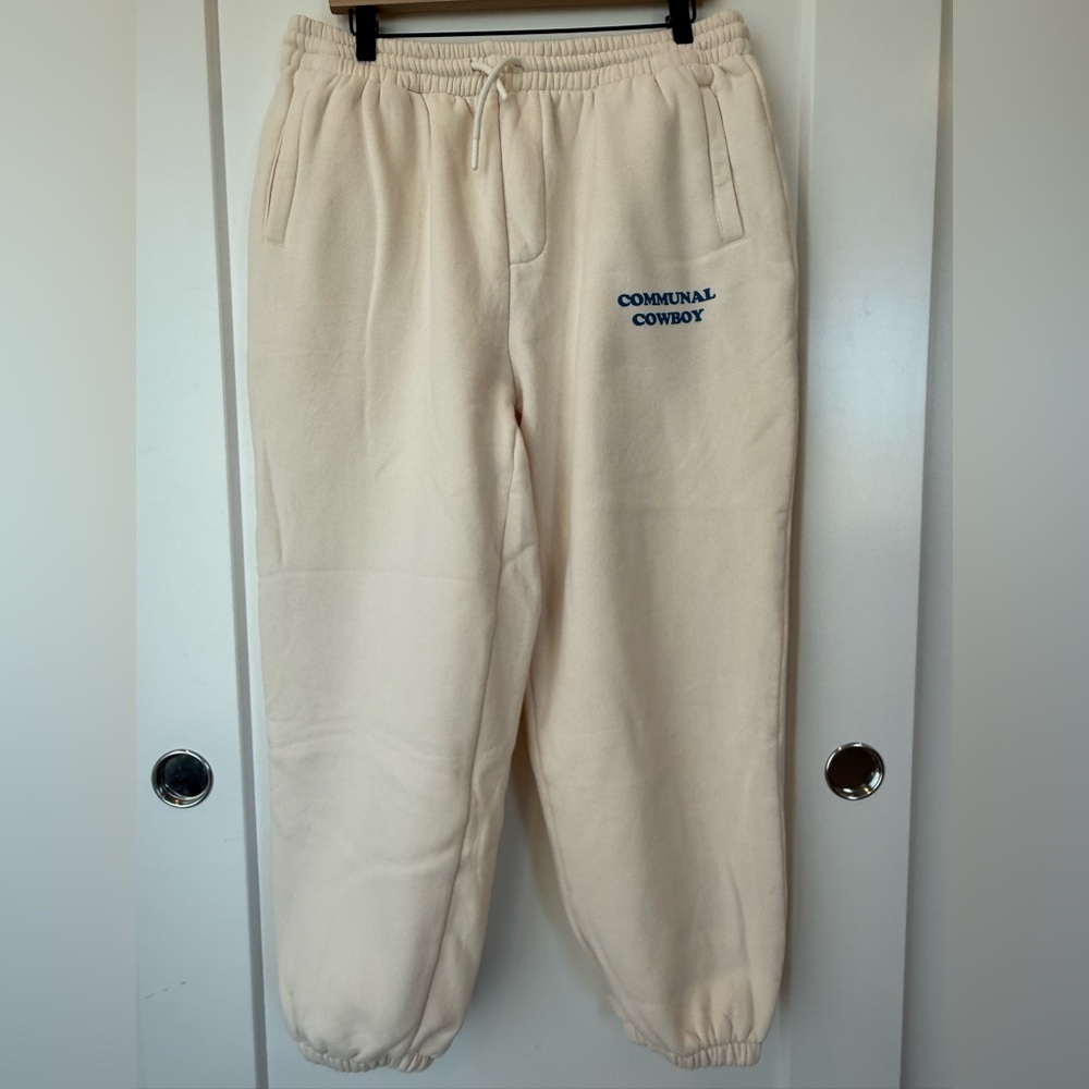 Communal Cowboy Set - Cream ‘Even Cowgirls Get The Blues’ Hoodie & Sweatpant - Picture 8 of 12